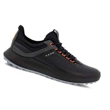 Men's Ecco Golf Core Golf Shoes Black | Canada 548AHK